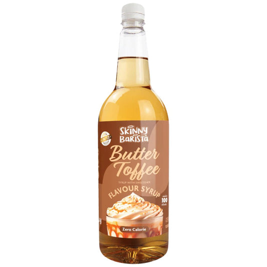 Skinny Barista Zero Calorie Coffee Syrup | Butter Toffee