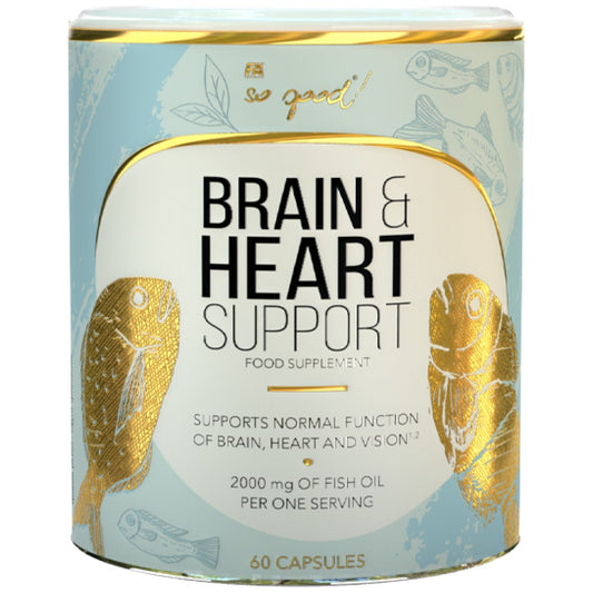 Brain &amp; Heart Support Omega 3 | So Good! Series