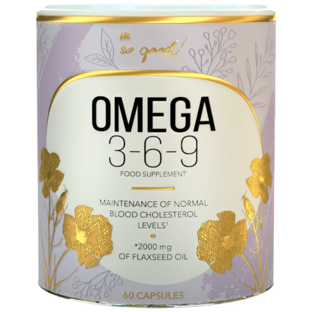 Omega 3-6-9 Flax Oil 1000 mg | So Good! Series