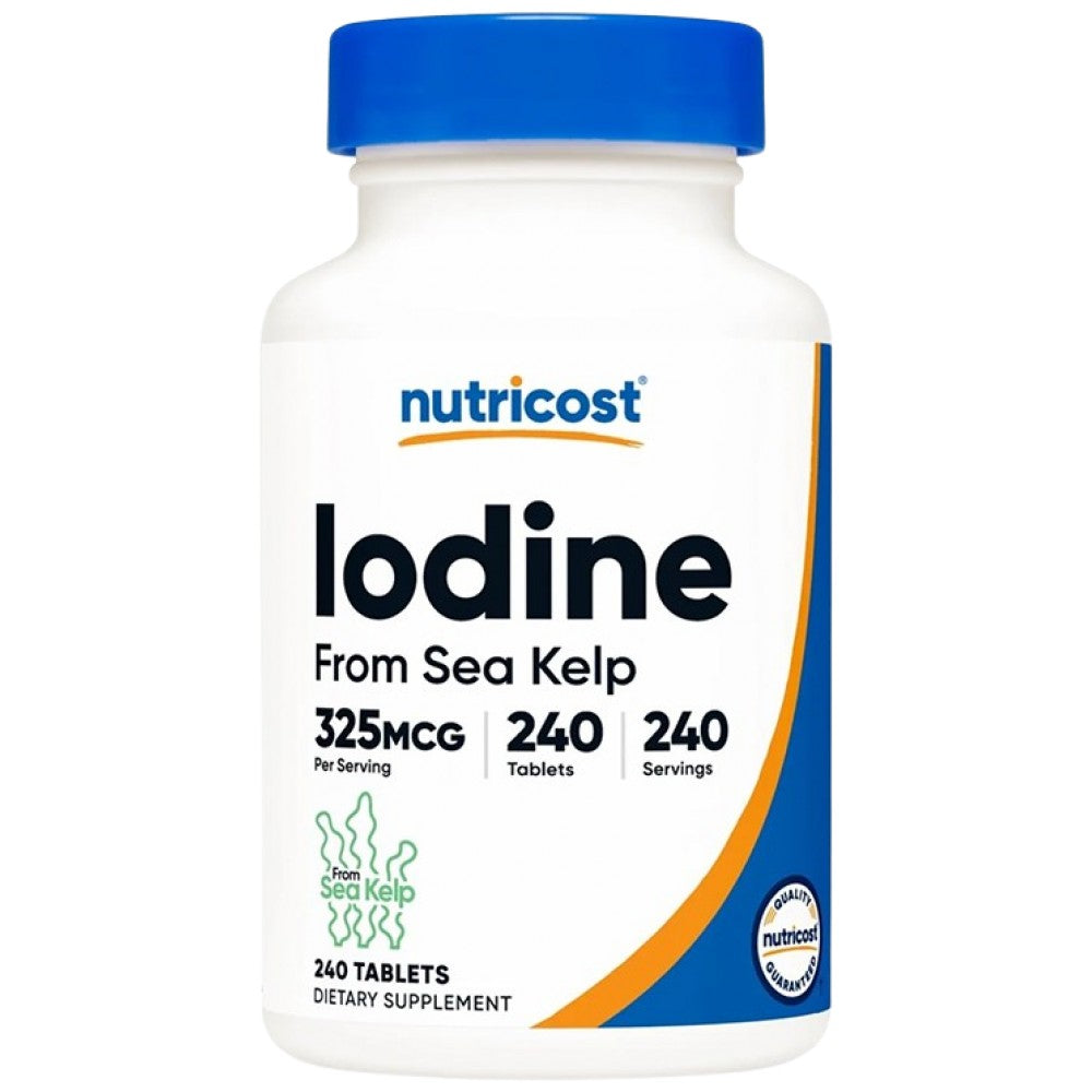 Iodine 325 mcg | From Sea Kelp