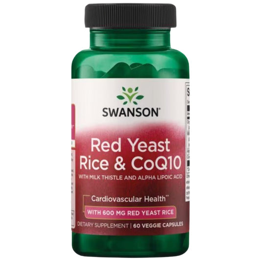 Red Yeast Rice &amp; CoQ10 with Milk Thistle and Alpha Lipoic Acid