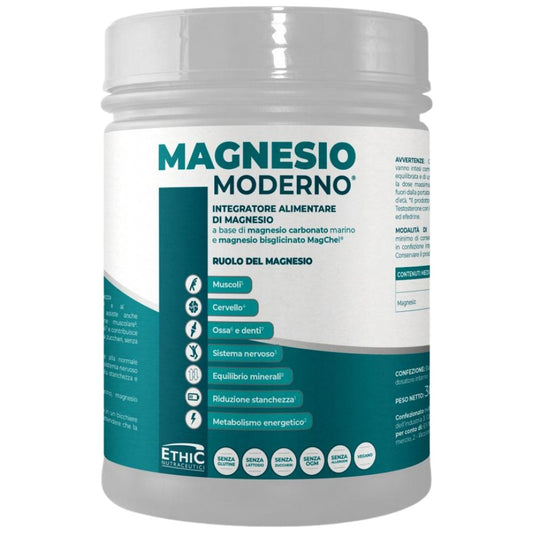 Magnesio Moderno | with Marine Magnesium Carbonate &amp; Magnesium Bisglycinate