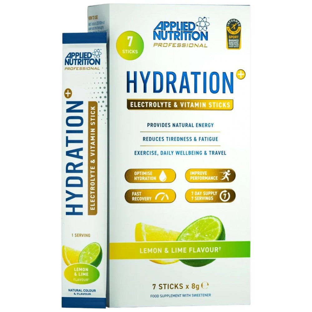 Hydration + Electrolyte &amp; Vitamin Powder Stick Packs