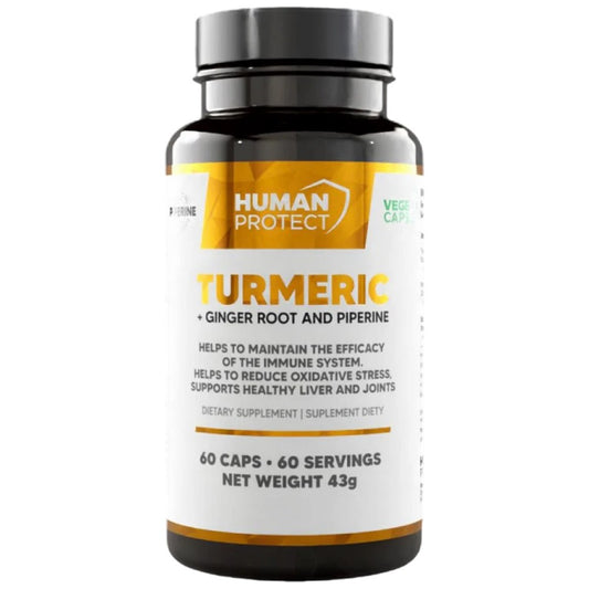 Turmeric with Ginger Root | with 95% Curcuminoids &amp; 5% Gingerols
