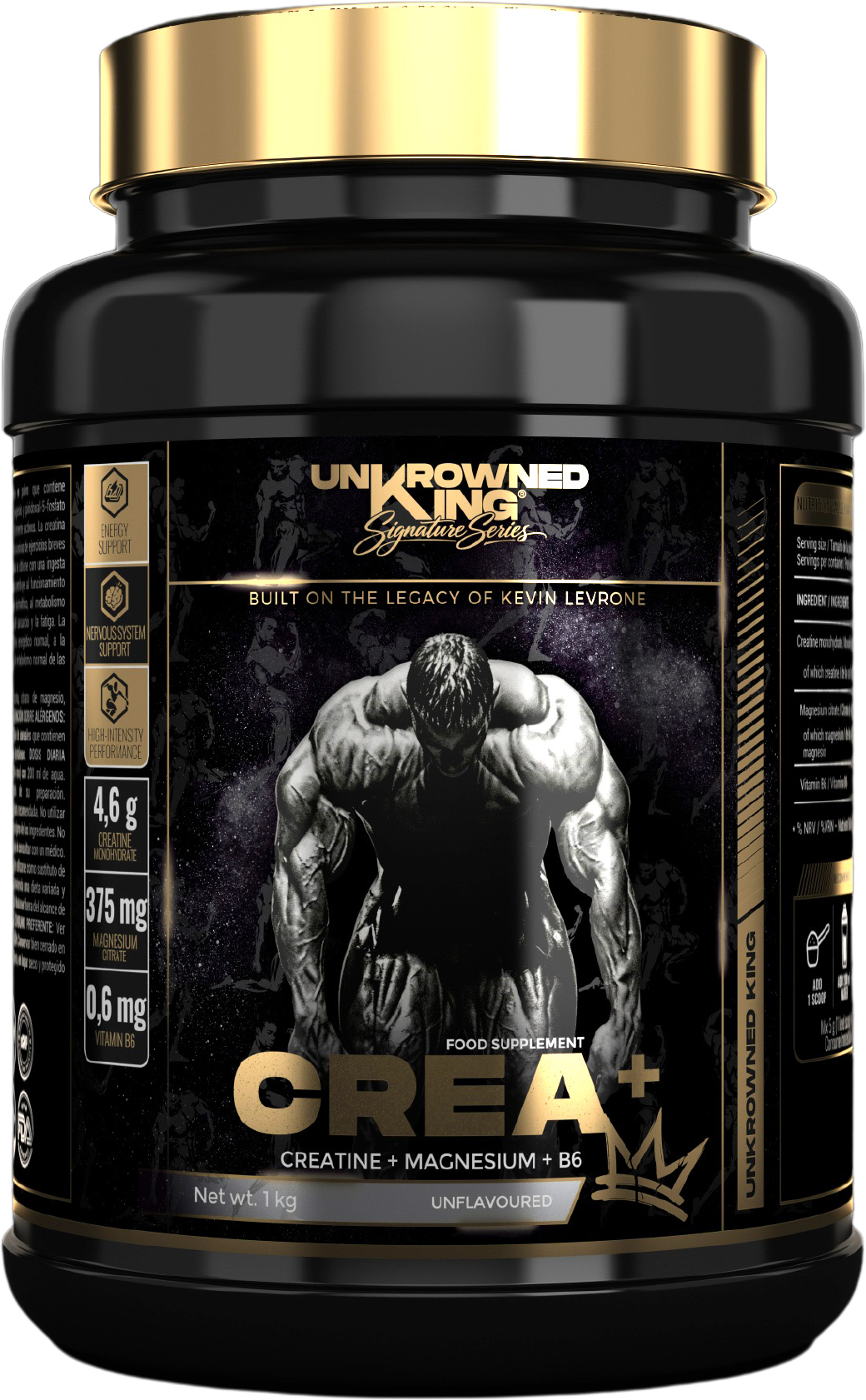 UnKrowned King Crea+ Kevin Levrone чист неовкусен креатин с магнезий