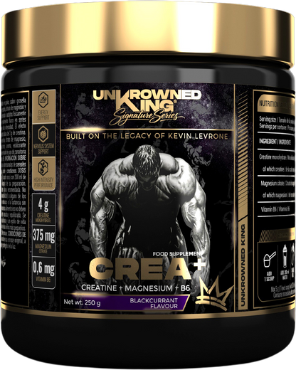 UnKrowned King Crea+ Kevin Levrone креатин с магнезий и B6 вкус касис от DobavkiBG