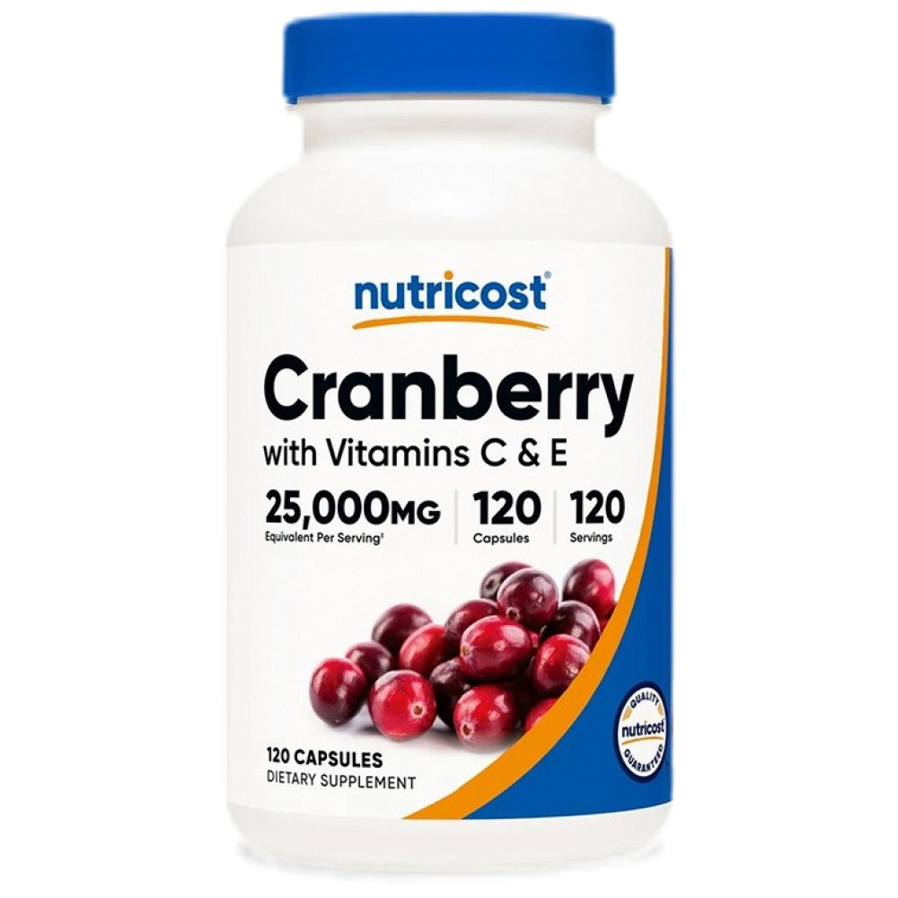 Cranberry 500 mg  + Vitamins C &amp; E