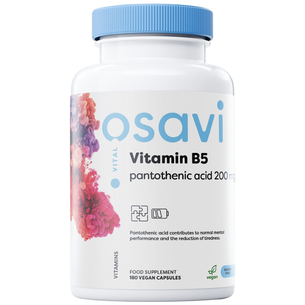 Vitamin B5 | Pantothenic Acid 200 mg