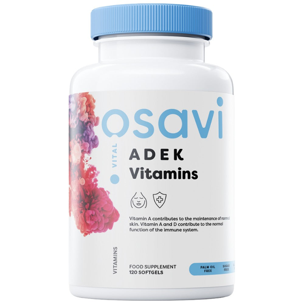 ADEK Vitamins | A + D + E + K | with Quali-D®