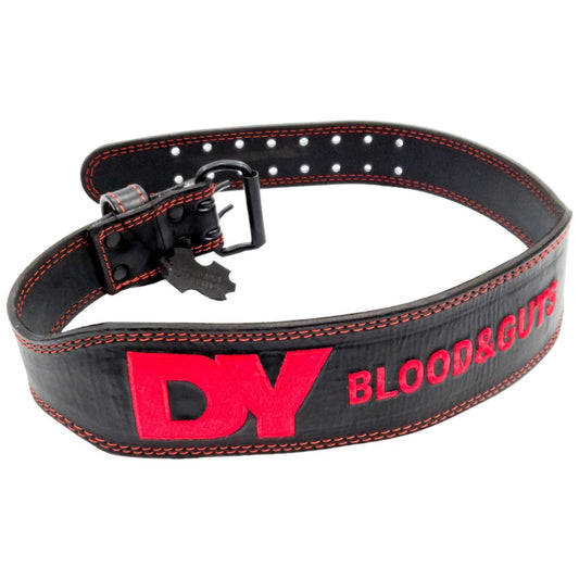 DY Blood &amp; Guts Leather Belt | Тренировъчен кожен колан